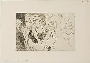 The Foiles-Bergère, First Plate by Jean Louis Forain