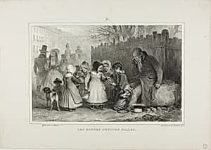 The Good Little Girls by Denis Auguste Marie Raffet