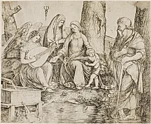 The Holy Family by Jacopo de' Barbari