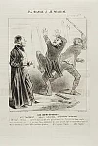 The Homeopaths: Second Treatment (plate 5) by Charles Émile Jacque
