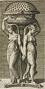 The Incense Burner by Marcantonio Raimondi