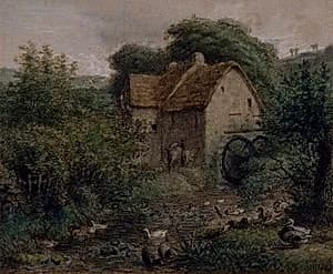 The Old Mill by Jean François Millet