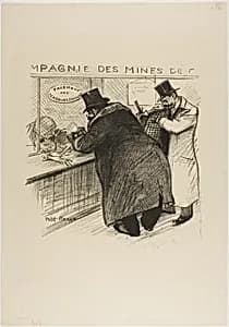 The Opportunist Majority by Théophile-Alexandre Pierre Steinlen