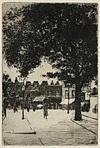 The Sign of White Horse, Parson's Green by Theodore Roussel