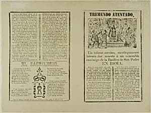 Tremendo atentado (Tremendous Attempt) by José Guadalupe Posada