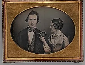 Untitled (Portrait of a Man and a Woman) by Unknown