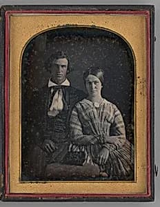 Untitled (Portrait of a Woman and a Man) by Unknown