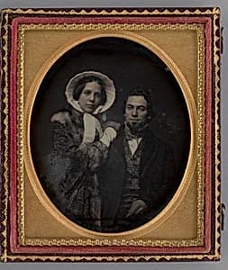 Untitled (Portrait of a Woman and a Man) by Unknown
