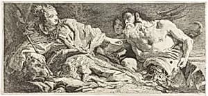 Venice Receiving Neptune's Homage by Giovanni Domenico Tiepolo