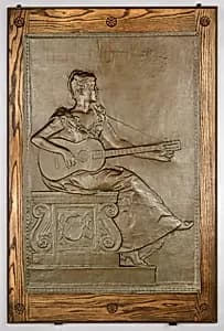 Violet Sargent by Augustus Saint-Gaudens