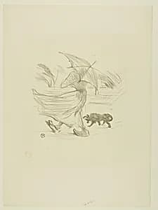 What the Rain Says by Henri de Toulouse-Lautrec