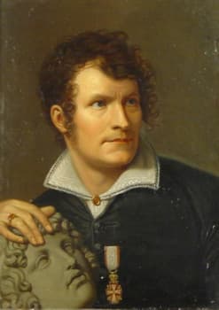 Portrait of Bertel Thorvaldsen