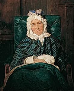 Aloisia Eltz im Lehnstuhl by Ferdinand Georg Waldmüller