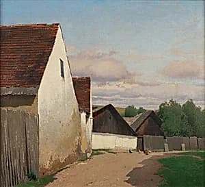 Alte Häuser in Gaudenzdorf