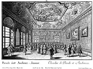 Audienzsaal by Salomon Kleiner