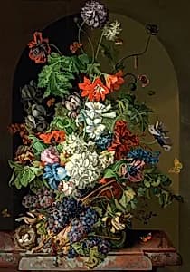 Blumenstillleben by Sebastian Wegmayr