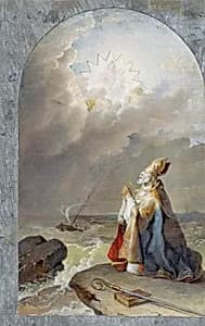 Der Heilige Spyridon by Peter Krafft