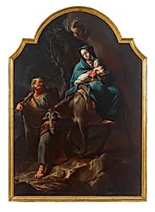 Flucht nach Ägypten by Johann Georg Troger