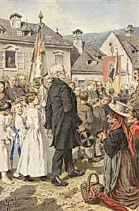 Fronleichnamsprozession by Alois Greil
