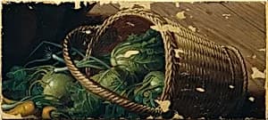 Gemüsekorb (Fragment) by Peter Krafft