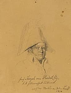 Graf Joseph von Radetzky by Peter Krafft