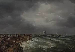 Hafenstück by August Piepenhagen