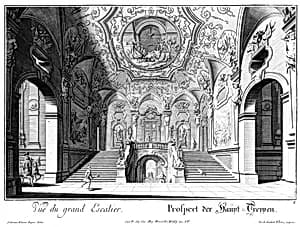 Haupttreppe by Salomon Kleiner