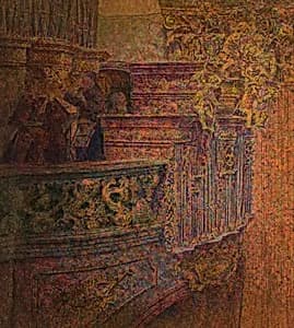 Kirche im Stift Melk by Leopold Blauensteiner
