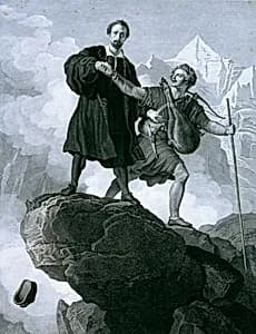 Manfred und der Gemsenjäger