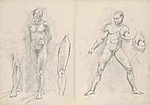 Männerakte by Franz Barwig der Ältere