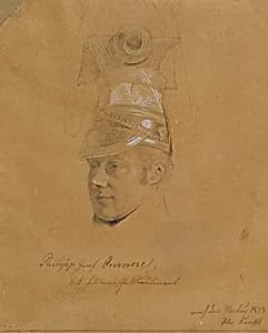 Philipp Graf Grünne by Peter Krafft