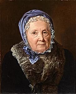 Rosina Wieser im 83. Lebensjahr by Ferdinand Georg Waldmüller