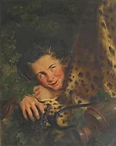 Satyr (Bacchant) by Friedrich Schilcher