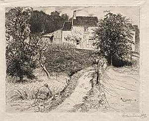 A Bellot by Auguste Louis Lepère (French, 1849–1918)