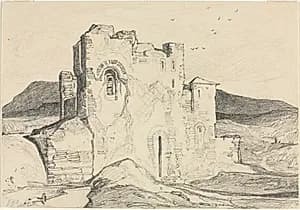 A Castle in Normandy by John Sell Cotman (British, 1782–1842)