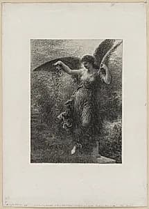 À Eugene Delacroix by Henri Fantin-Latour (French, 1836–1904)