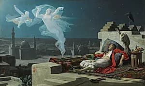 A Eunuch's Dream by Jean Lecomte du Nouÿ (French, 1842–1923)