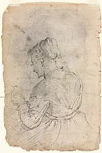 A Kitchen Maid (verso) by Alessandro Casolani (Italian, 1552/53–1607)