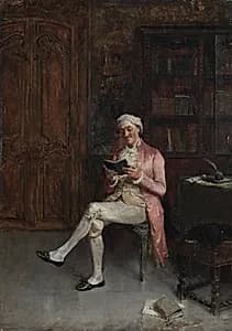 A Philosopher by Walter Gay (American, 1856–1937)