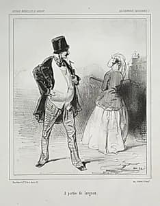 A portée de lorgnon by Paul Gavarni (French, 1804–1866)