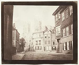 A Scene in York by William Henry Fox Talbot (British, 1800–1877)