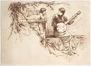 A Symphony by Frederick Stuart Church (American, 1842–1924)