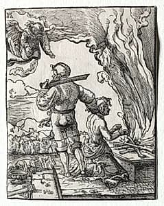 Abraham's Sacrifice by Albrecht Altdorfer (German, c. 1480–1538)