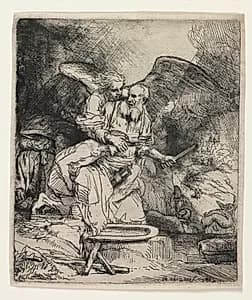 Abraham's Sacrifice by Rembrandt van Rijn (Dutch, 1606–1669)