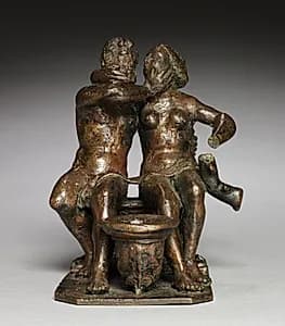 Adam and Eve by Peter Vischer (German, 1487–1528)