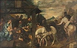 Adoration of the Magi by Titian (Italian, c. 1488–1576)