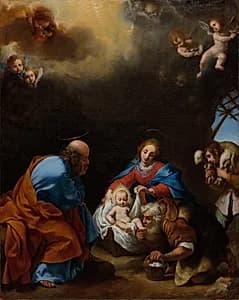 Adoration of the Shepherds by Carlo Dolci (Italian, 1616–1687)