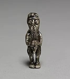Agricultural Figurine by Unknown Artist