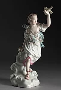 Air by Derby Porcelain Factory (Chelsea-Derby Period, 1770–84)