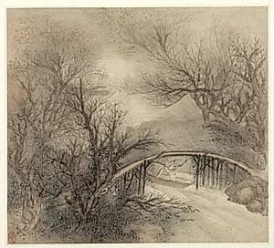 Album of Landscapes: Leaf 1 by Wang Gai (Chinese, active c. 1677–1705)